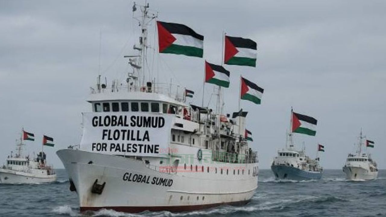 ইসরায়েলি বাহিনীর হাতে আটক ফ্লোটিলা'র মানবাধিকার কর্মীদের অনির্দিষ্টকালের অনশন শুরু