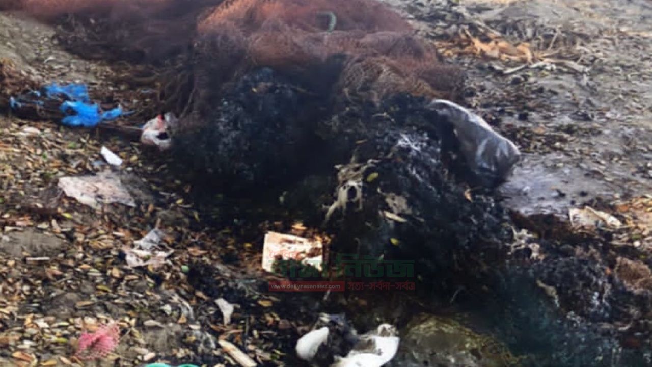 ফেঞ্চুগঞ্জে ৭০ হাজার টাকা মূল্যের নিষিদ্ব চোঙ্গা জাল উদ্ধার